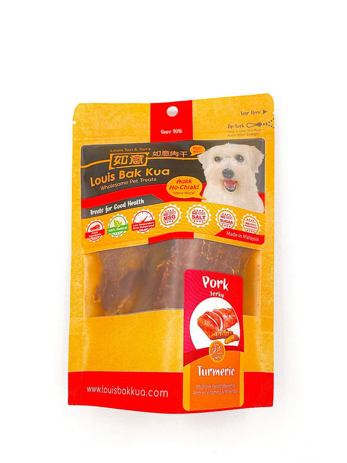 MY Natural Dog Jerkey Series ( Pork / Tumeric )