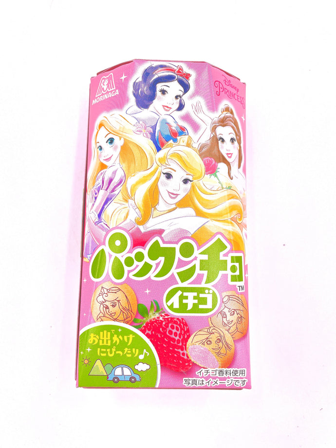 JP MORINAGA Packuncho Ichigo Strawberry Biscuit