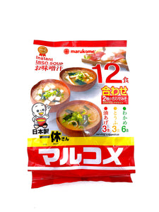 JP MARUKOME Instant Miso Soup Original ( 12packs )