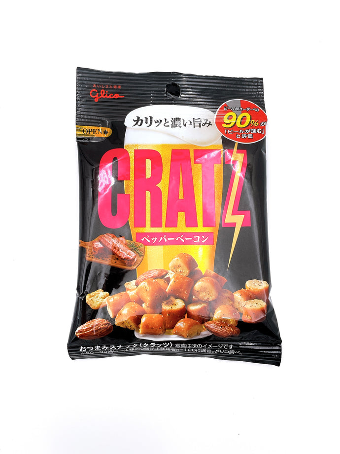 JP Glico Cratz Snack ( Pepper Bacon )