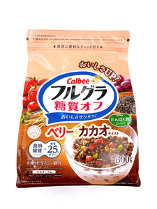 JP CALBEE Mixed Berries With Chocolate ( Sugar Off )