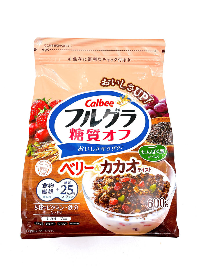 JP CALBEE Mixed Berries With Chocolate ( Sugar Off )