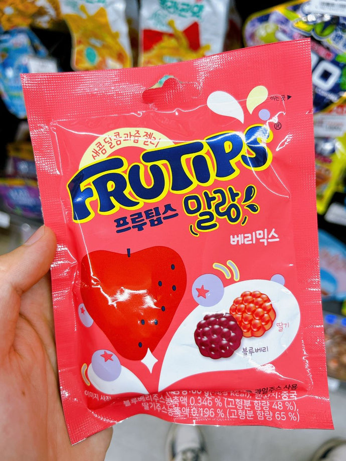 KR Frutips Gummy  藍莓 + 草莓軟糖