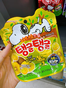 KR Snoopy Gold Kiwi Juicy Gummy