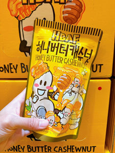 KR 韩国爆紅HBAF / 蜂蜜黃油腰果 /  HONEY BUTTER CASHEWNUT