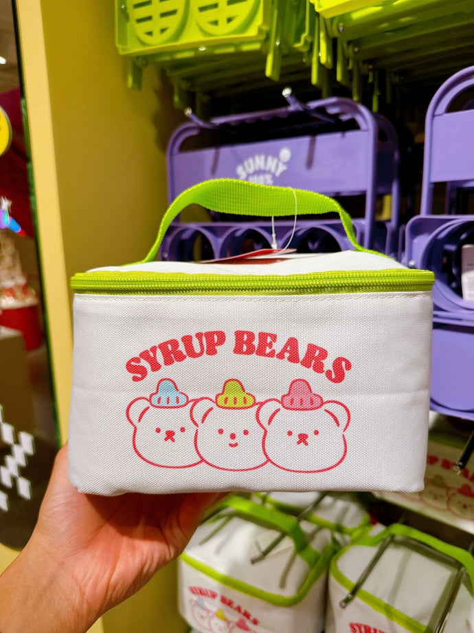 KR 韩国THREE LITTLE SYRUP BEARS BENTO BAG 便當袋