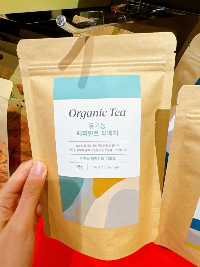 KR Organic Tea / 韓國有機茶包 / 10入 / 有機薄荷