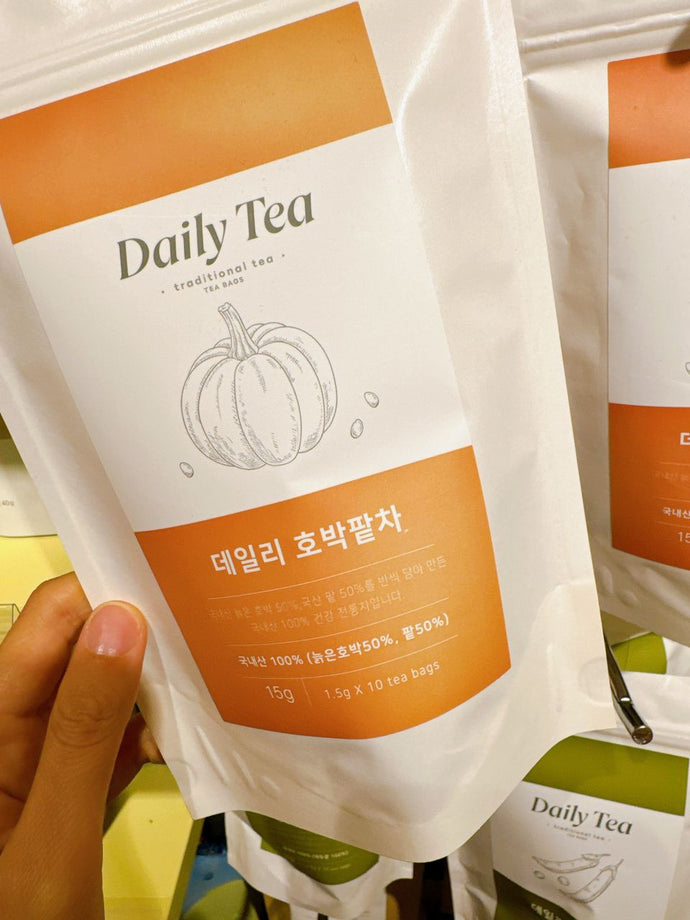 KR Organic Tea / 韓國有機茶包 / 有機韓國傳統老南瓜紅豆茶 10pcs