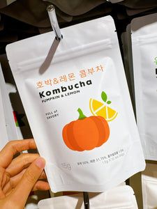 KR Kombucha Tea Bag / 韓國健康昆布茶包 / Pumpkin Lemon 南瓜檸檬 10pcs