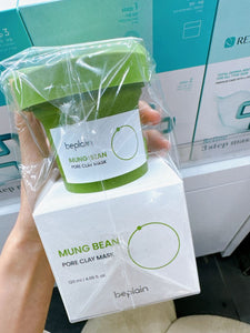 KR 韩国 OLIVE YOUNG Beplain Mungbean Pore Clay Mask （除了可以去黑頭控油光去除老角質還可以改善皮膚粗糙問題）