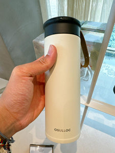 KR 韓國濟州雪綠茶園 Osulloc Tea Musuem / DOUBLE LAYERED OSULLUC INSULATED THERMOS  / OSULLUC 雙隔層保溫瓶 / 420ML