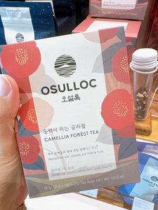 KR 韓國濟州雪綠茶園 Osulloc Tea Musuem / Camellia Flower Blooming Forest Blended Tea ( 山茶花發酵茶）/ 茶包Tea Bags / 10pc