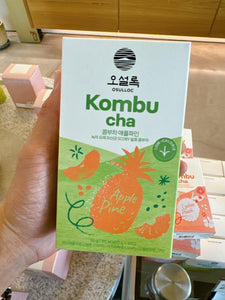 KR 韓國濟州雪綠茶園 Osulloc Tea Musuem / Fruits Series Kombu Cha Low Carb Pineapple Tea 低卡鳳梨昆布茶 / 茶包Tea Bags / 10pc