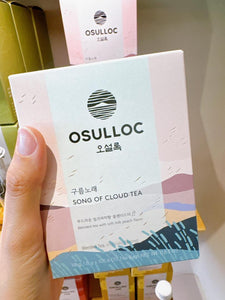 KR 韓國濟州雪綠茶園 Osulloc Tea Musuem / Song of Cloud Tea（Soft Milk + Peach Black Tea）/ 茶包 Tea Bags / 10pc