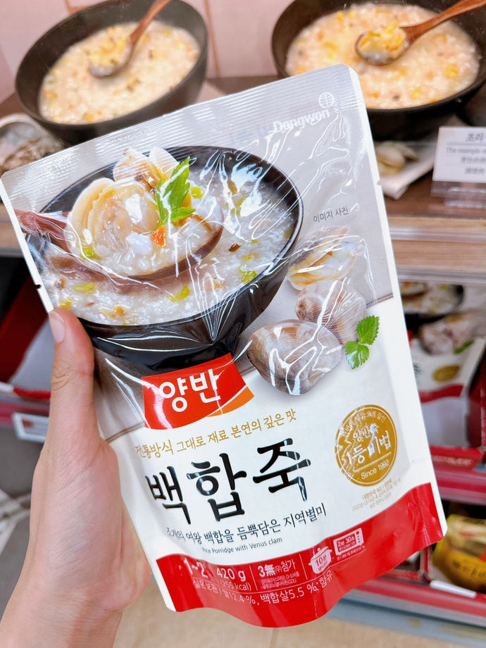 KR 韓國蛤蜊湯粥Korea Venus Clam Soup Porridge  / 2人份