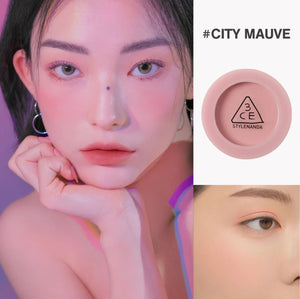 KR 韩国 OLIVE YOUNG 3CE Face Blush / City Mauve（最新推出的顏色）