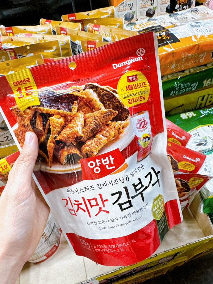 KR 韓國脆紫菜糯米鍋巴零食 / Kimchi