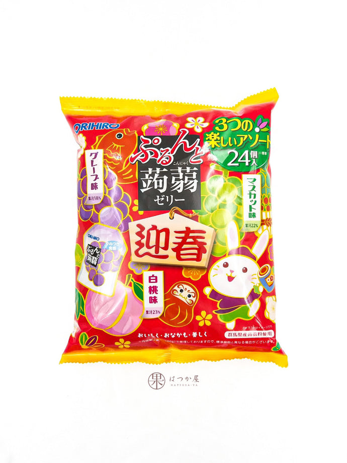 JP ORIHIRO Konjac Jelly Assorted 3 type (New Year)