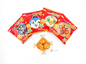 JP KURIYAMA Anpanman Shoyu Rice Cracker ( MINI )