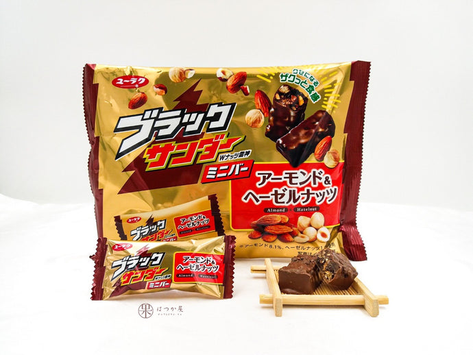 JP YURAKU Black Thunder Mini Bar (Almond Hazelnut)