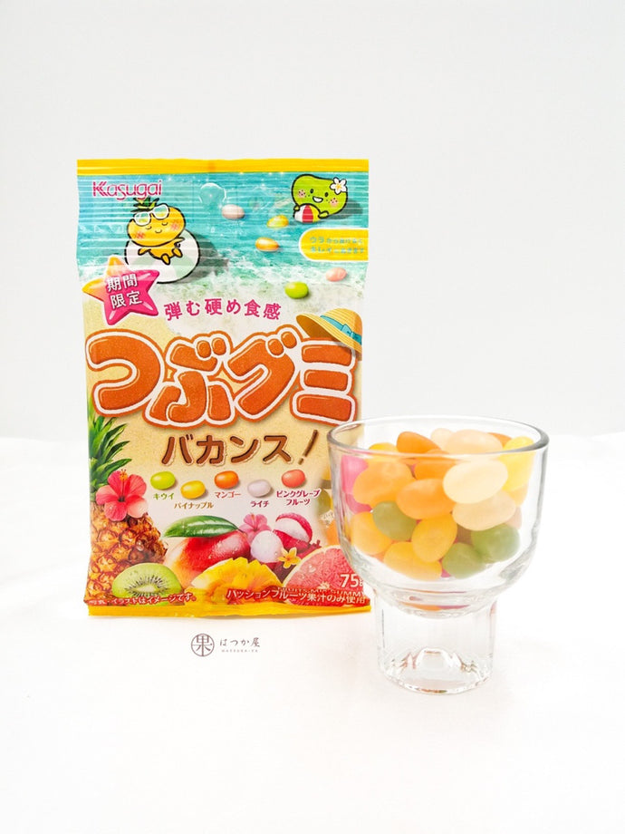 JP KASUGAI Mixed Fruit Tsubu Gummy