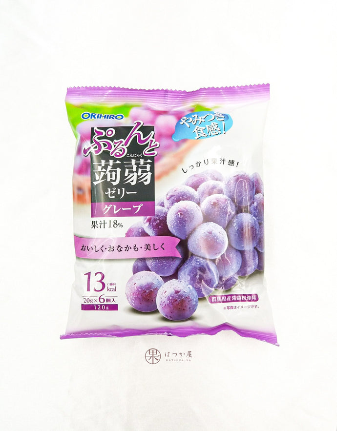 JP ORIHIRO Pouch Konnyaku Grape Jelly