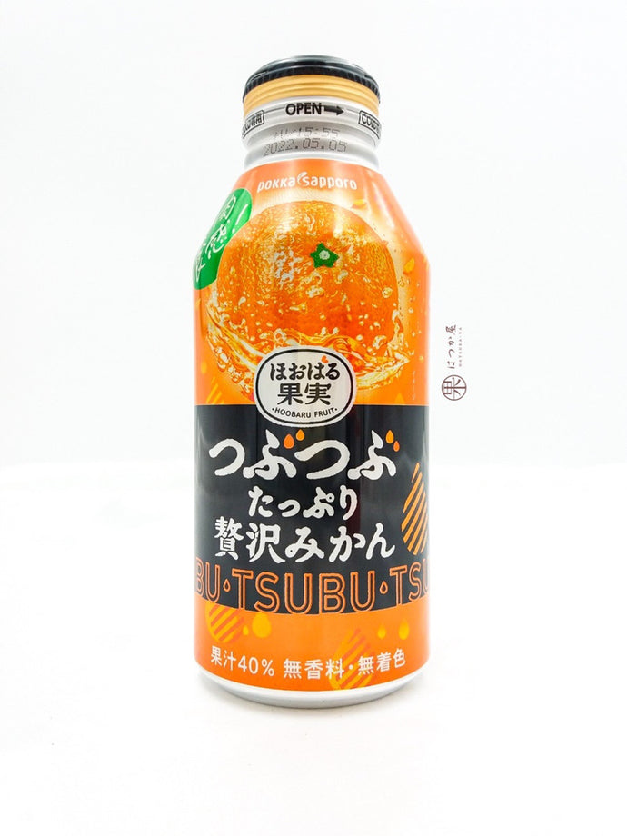 JP POKKA Tsubu Tappuri Can (Mikan)