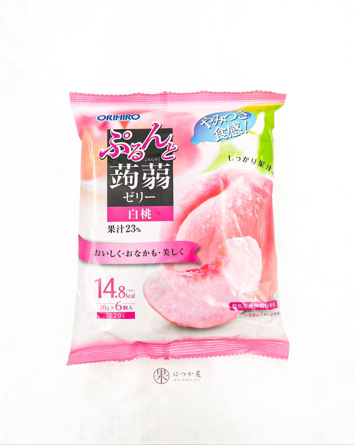 JP ORIHIRO Pouch Konnyaku Peach Jelly