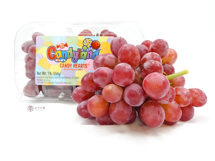 Candy Hearts Red Seedless Grapes, Bag