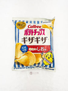 JP CALBEE Giza Thick Potato Chips ( Shio )