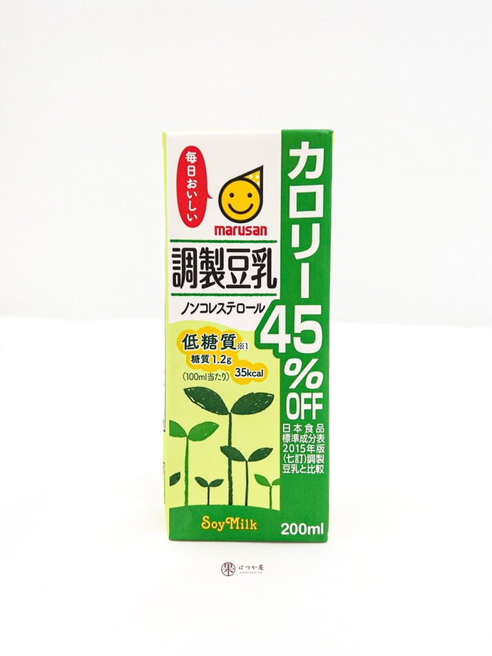 JP MARUSAN Soymilk 200ml  ( Less Sugar 45% )