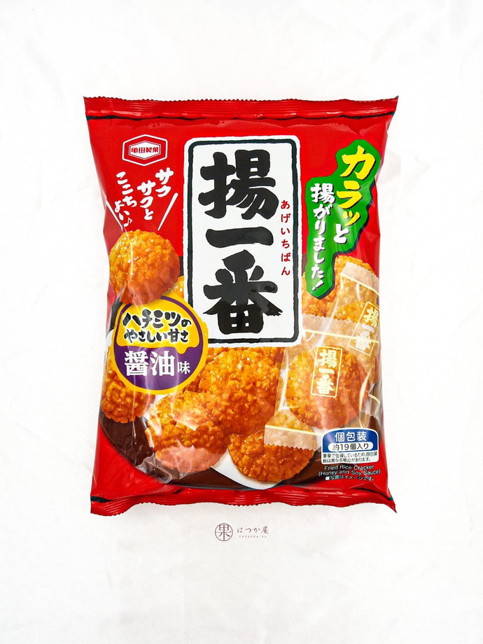 JP KAMEDA Age Ichiban Rice Cracker ( Shoyu )