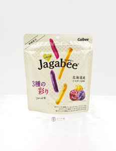JP CALBEE Jagabee Tri-Colour Potato Sticks
